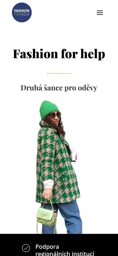 Web Fashion for help na mobilu od DRAGON DESIGN
